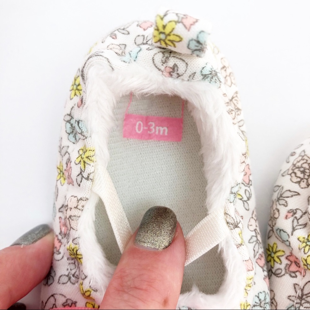 Carter’s Baby Girl Sandals Flats Crib Shoe Newborn - Picture 6 of 6